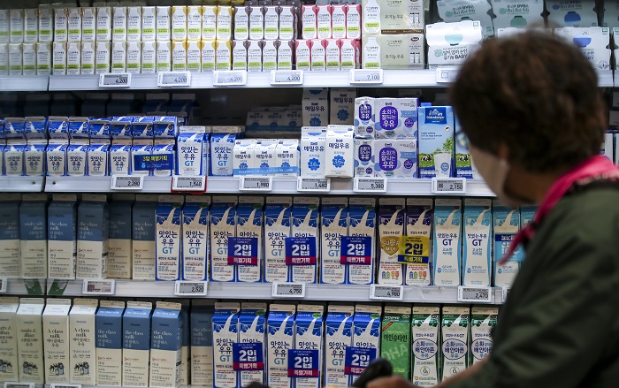 내일부터 10월 중순까지 우유 가격이 일제히 인상된다. (사진/뉴시스)